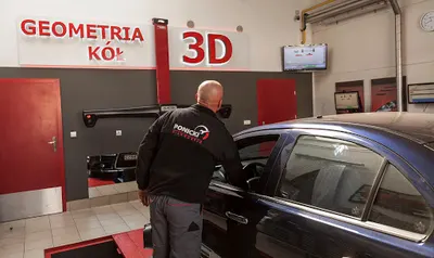 Ponicki Diagnostic Gliwice Stacja kontroli pojazdów Geometria kół 3D Serwis samochodowy